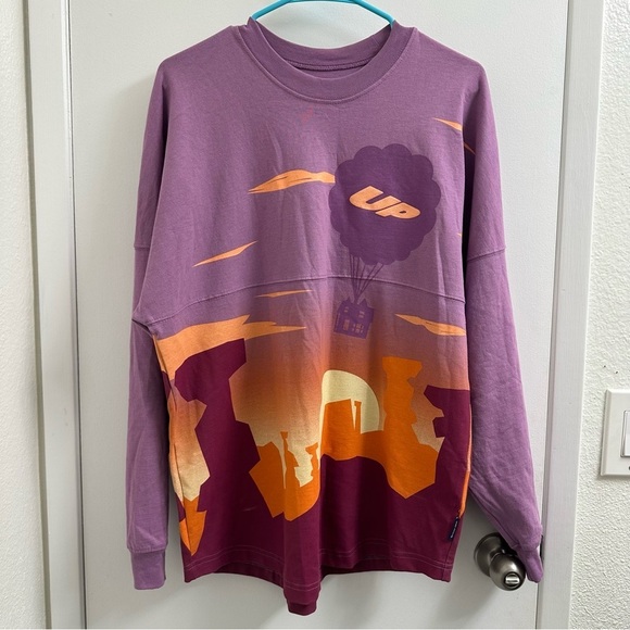 Disney Pixar Up Spirit Jersey Sweatshirt Paradise Falls Screen Art - Picture 3 of 8